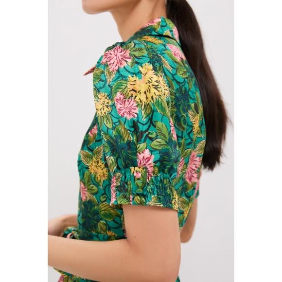 SALONI Quail Magenta Vanessa-D Midi Dress Size 4 NWT Retail $795 - Picture 6 of 6